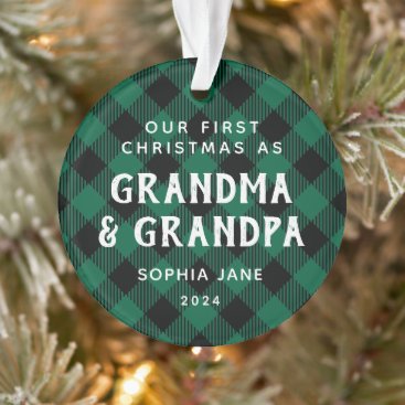 Weihnachtsbaumschmuck für Großeltern