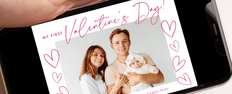 Digitale Valentinstagskarten